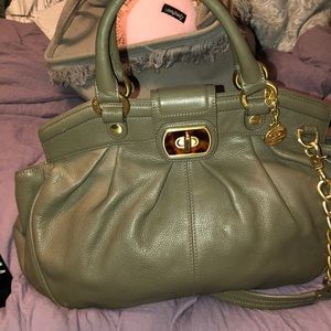 Olive Brahmin satchel bag